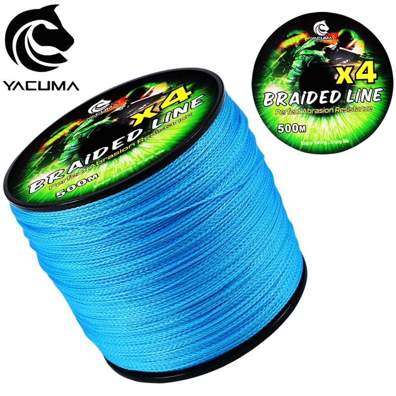 Fishing Equipment Bundle - YACUMA 300M/500M Strong 4-Strand Braided Fishing
