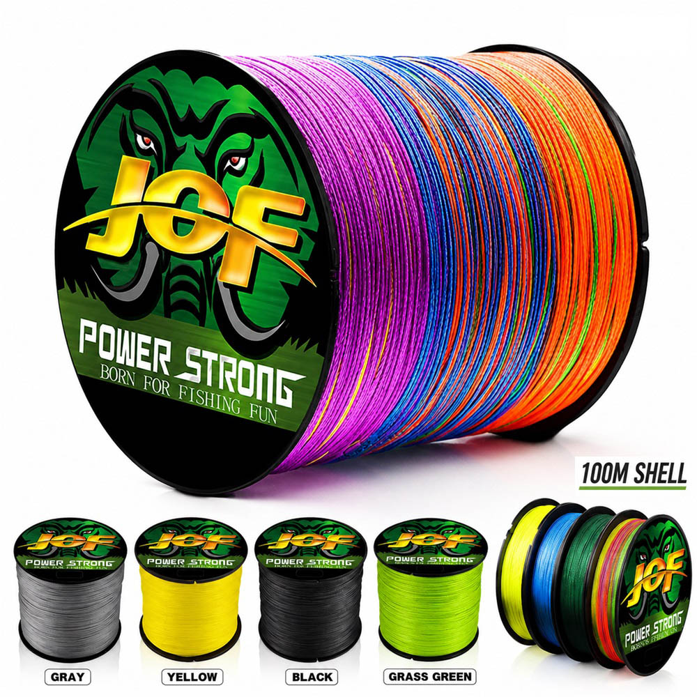 Fishing Equipment Bundle - JOF 4X Braided PE Fishing Line