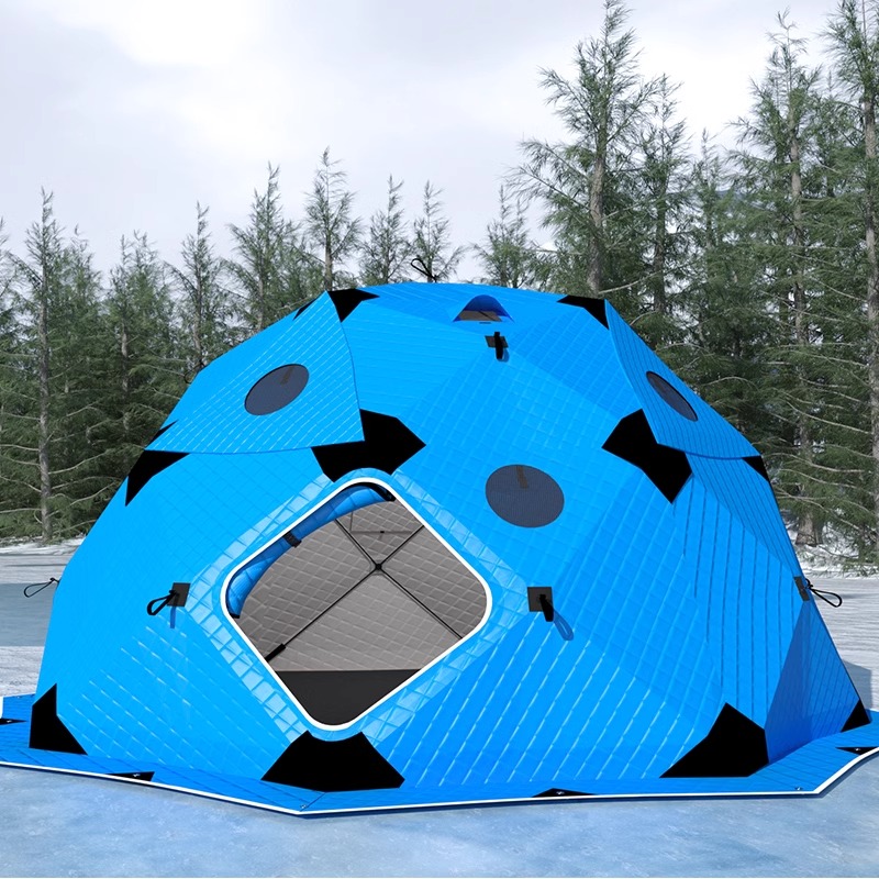 Fishing Equipment Needed - Super Sized Ice Fishing Tent, 4.3m