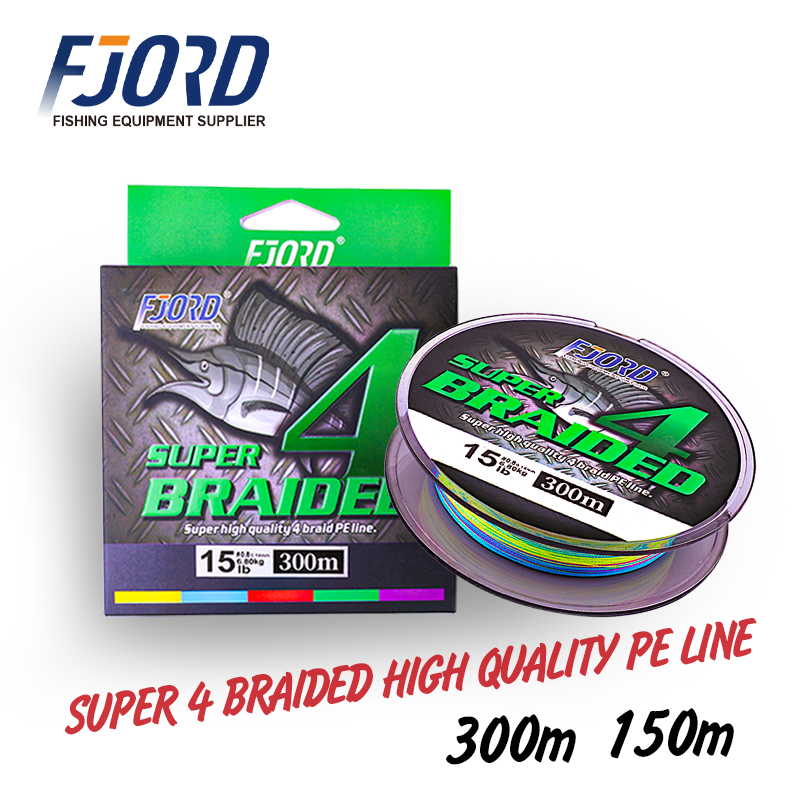 Fishing Equipment Bundle - FJORD 150m 300m 4 Braided Strands