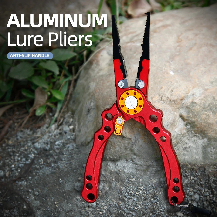 Braided Fishing Line - Aluminum Fishing Pliers, Fishing Multitool Hook