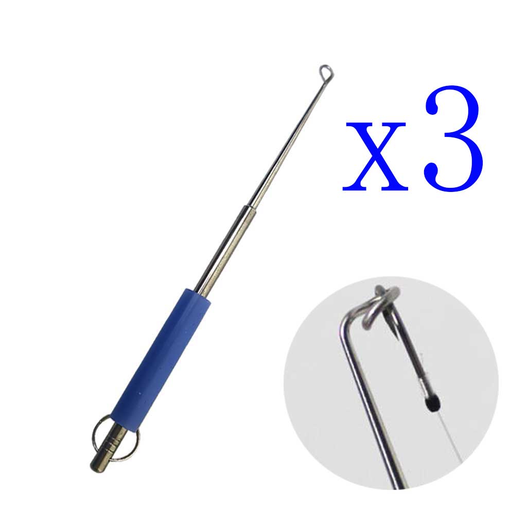 3-Pack Stainless Steel Fish Ho - Fishing Equipment Price recension och pris