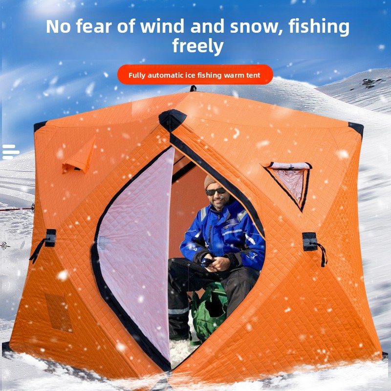 Ice Fishing Tent Thickened War - Fishing Equipment Needed recension och pris