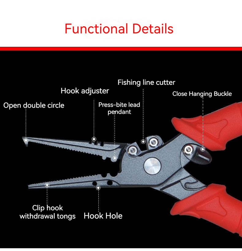 High-Precision Luya Pliers Mul - Fishing Equipment Price recension och pris