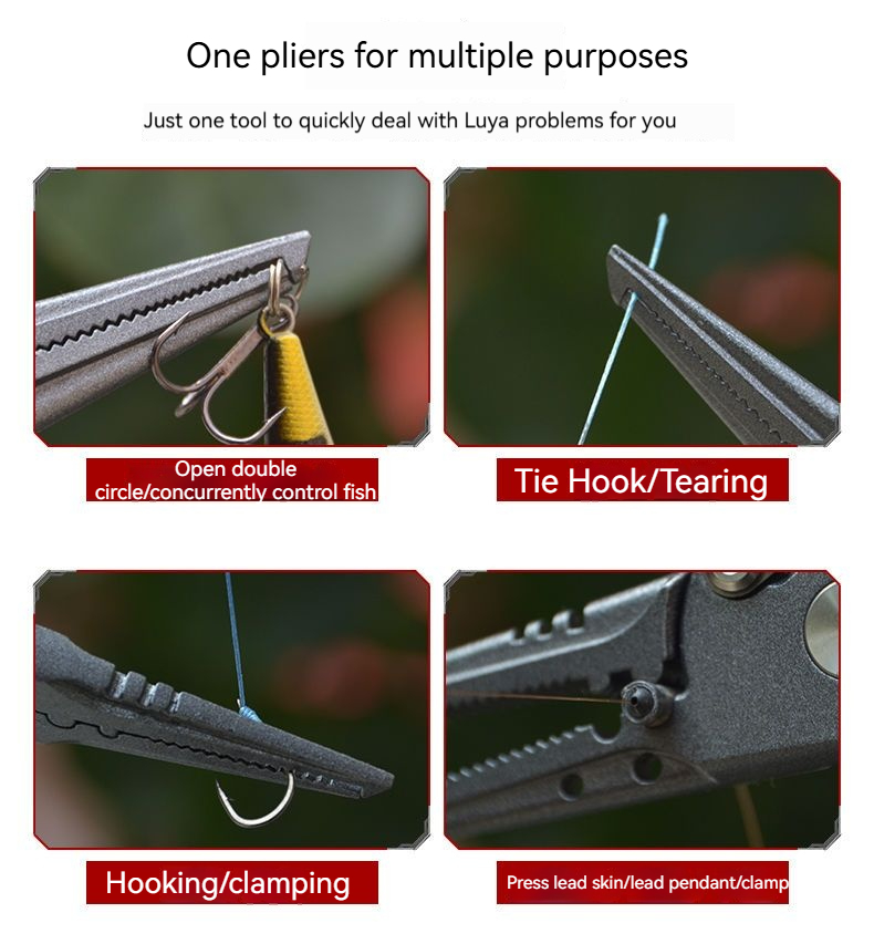 High-Precision Luya Pliers Mul - Fishing Equipment Price recension och pris