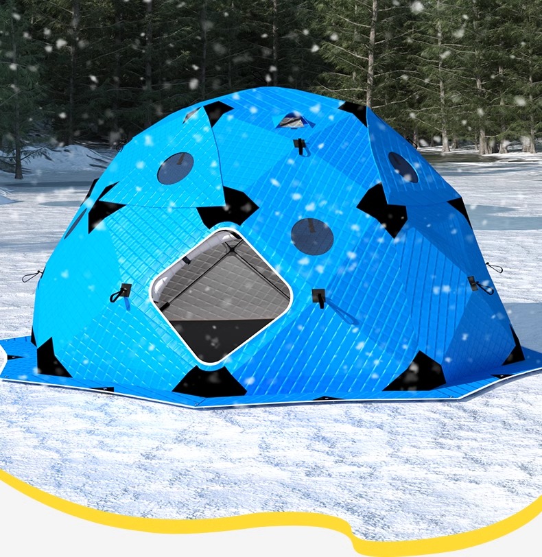Super Sized Ice Fishing Tent,  - Fishing Equipment Needed recension och pris