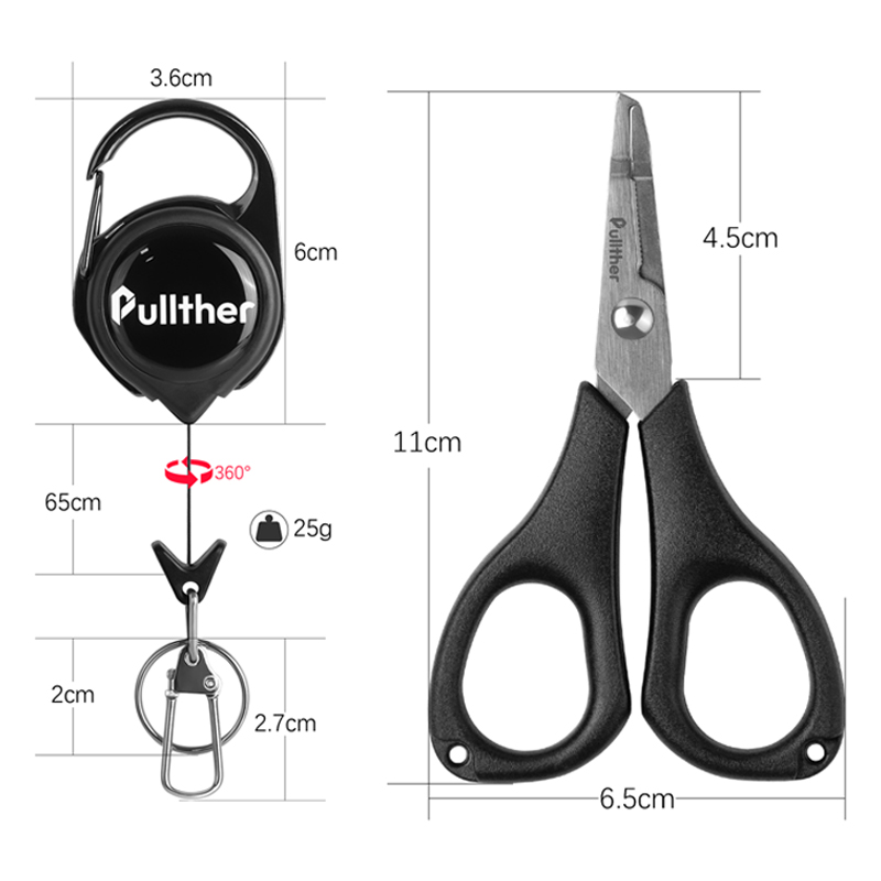 Pullther Braid Line Scissor Fi - Braided Fishing Line recension och pris