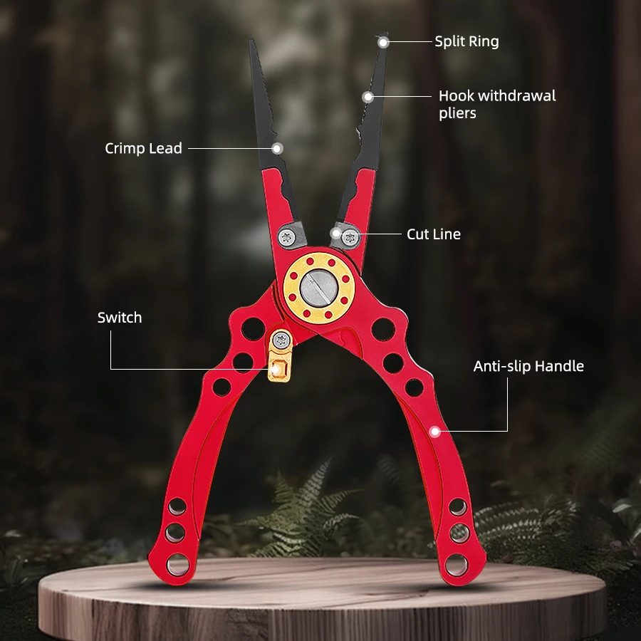 Aluminum Fishing Pliers, Fishi - Braided Fishing Line recension och pris