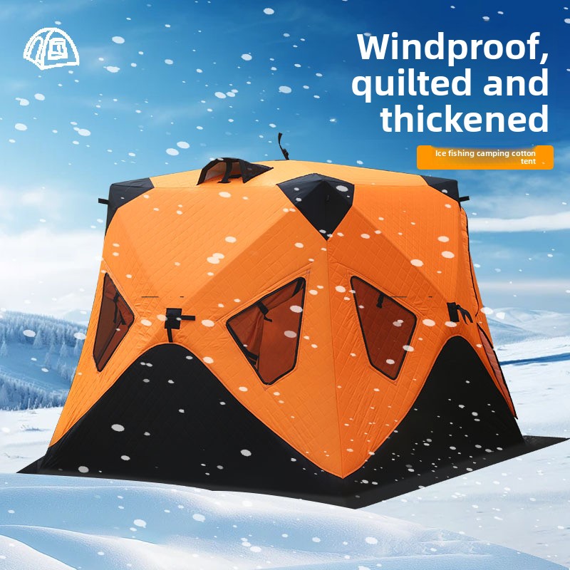 Thickened Cotton Ice Fishing T - Fishing Equipment Needed recension och pris