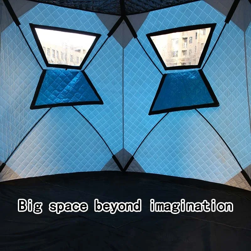 Winter Insulated Big Sauna Ten - Fishing Equipment Needed recension och pris