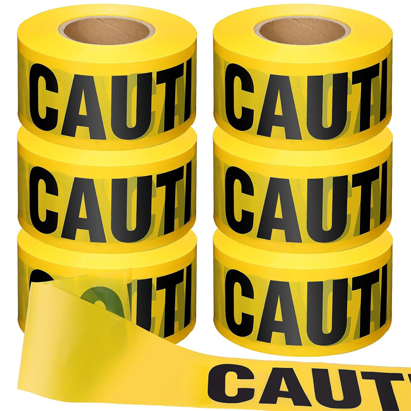 Halloween Danger Tape Yellow R - Braided Fishing Line recension och pris