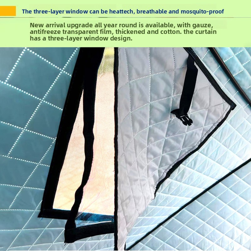 Hexagonal Thickened Cotton Ten - Fishing Equipment Needed recension och pris